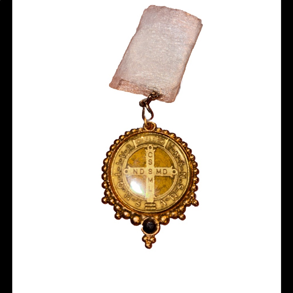 VIRGINS SAINTS & ANGELS VSA Bespoke Grande San Benito Medallion Keychain NEW